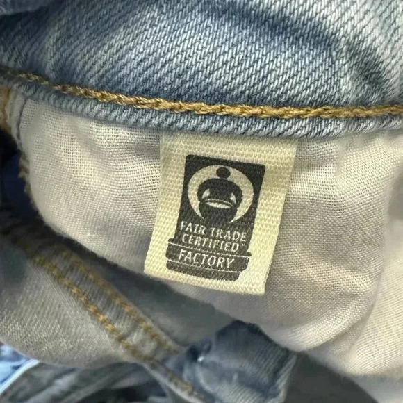 A New Day Jeans Women's 2/26 Wide Leg Baggy Light Wash Stretch Denim - Picture 8 of 10